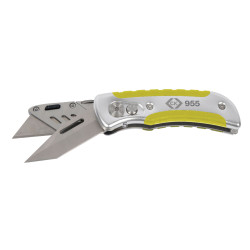 CK Tools T0955 Folding Utility Knife - 2 Blades