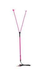 Słuchawki douszne z mikrofonem B-14 różowe