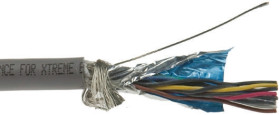 Kabel do transmisji danych 6 -parowy 0,14 mm² 12 -rdzeniowy Ekranowany 26 AWG AWG PVC 300 V