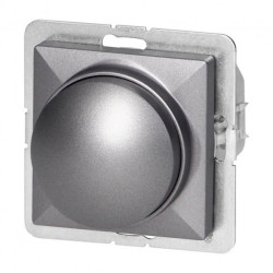 Ściemniacz obrotowy LED Pearl, 230V, 50Hz, Pmin:3W, Pmax:35W, SO-1P/LED, antracyt