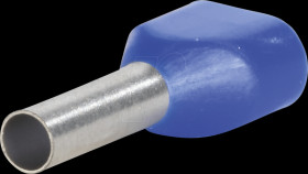 100-pack 2.5mm² twin ferrules