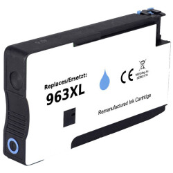 Renkforce RF-5706052 Ink cartridge replaced HP 963XL, 3JA27AE Compatible Cyan