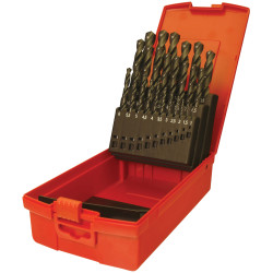 Dormer A19018 A190 No.18 Imperial HSS Drill Set of 29 1/16 - 1/2in x 64ths
