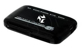 Czytnik kart I-BOX USB czarny(zew) - 6 slotów