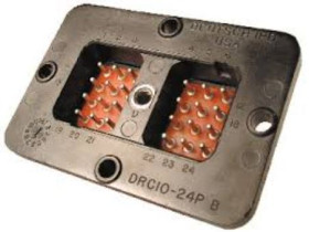 Złącze samochodowe 40-pinowe TE Connectivity 4-rzędowe Męski 13A DEUTSCH DRC Śruba Lutowane Heder samochodowy