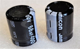 68uF 400V 105C 22x25 SNAP kondensator elektrolityczny HPW680M2GN25M Jamicon