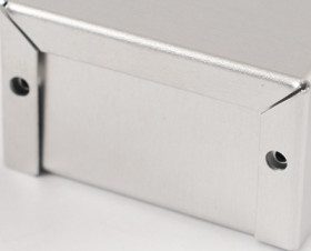 Aluminum enclosure, (L x W x H) 69 x 56 x 41 mm, natural, IP32, 1411BU