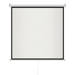 EKRAN RĘCZNY PÓŁAUTOMAT 1:1 118 213x213cm MS-84 1:1 ART ER M84 1:1