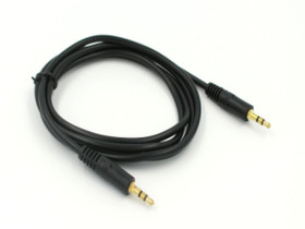 KABEL JACK WTYK 3,5mm - WTYK 3,5mm STEREO 3,0M GOLD (KABJ35ST-J35ST-G30)