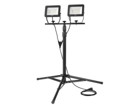 Reflektor podwójny 2x50W SMD LED 8500lm 6500K 230V na statywie 1.8m 99-062 NEO TOOLS