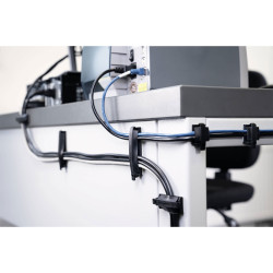 HellermannTyton 151-01563 SolidTack Cable Mount self-adhesive black
