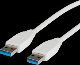 11.99.8975 USB 3.0 cable, USB-A connector to USB-A connector, 1.8 m