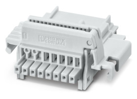 Złącze do montażu na szynie DIN Złącze magistrali szyny DIN Phoenix Contact