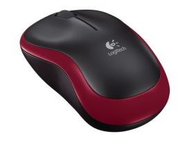 MYSZ LOGITECH M185 WRLS RED