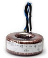 TTH100 Transformator toroidalny do halogenów 100W, 12V (z bezpiecznikiem termicznym)
