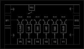 0.5dB LSB GaAs MMIC 6-Bit Digital Attenuator, DC - 13 GHz