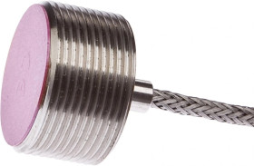 Czujnik indukcyjny, M30x1.5 28długość, Flush, Sn: 8, 10-35VDC, 0-140C, PNP NO, złącze kablowe M12 IB30C192