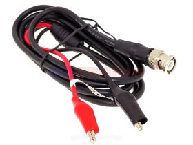 Przewód BNC na 2 x krokodylek