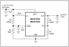 High-Efficiency Step-Up Converters with Reverse Battery Protection