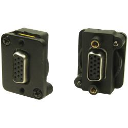 Cliff CP30229BM D-Sub Adapter VGA Socket to VGA Socket 1pc