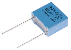 Kondensator foliowy 100nF 275 V ac, 760 V dc KEMET Polipropylenowe rozstaw: 10mm THT ±20