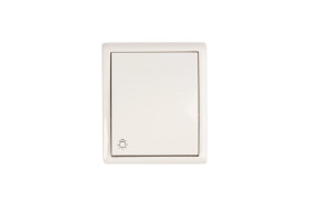 Simon Aquarius Przycisk hermetyczny /światło/ IP54 z podświetleniem biały AQS1L/11