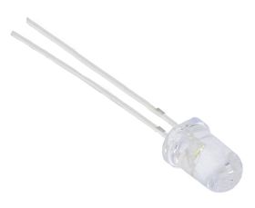 LED05YCS 5mm ŻÓŁTA CLEAR SUPER JASNA 41500MCD DIODA LED (5 SZTUK) (LED05YCS-41500)