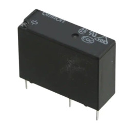 Przekaźnik mocy 5V dc SPST Omron 200mW, montaż PCB 125Ω