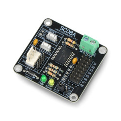 Cytron SC08A - sterownik serw 8-kanałowy - UART