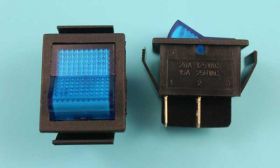 PRZEŁ.3-POZ.I/O 12V BLUE PODŚWIETL.