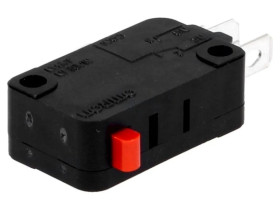 Mikroprzełącznik SNAP ACTION bez dźwigni SPDT 5A/250VAC IP40 VX-5-1A2