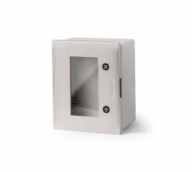 Obudowa STONE 400x300x200 IP66 drzwi transparentne, poliester 49134-T