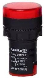 Lampka sygnalizacyjna 22mm czerwona LED 24V AC/DC AD16-22D/S23