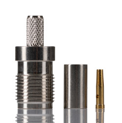 Złącze koncentryczne Montaż na kablu Żeński 50Ω typ złącza Złącze TNC 3GHz Połączenie zagniatane typ kabla RG58/U