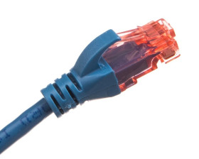 Kabel krosowy (Patch Cord) U/UTP kat.6 niebeski 1m DK-1612-010/B