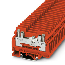 Złączka szynowa do odłączanych obwodów testowych Phoenix Contact poziomy: 1 20 → 8AWGŚruba URTK/S RD 400 V