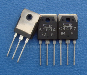 1pcs 2SA1694 &amp; 1pcs 2SC4467 Original SANKEN Transistor.
