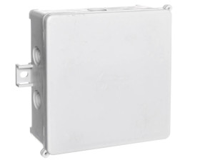 Puszka n/t hermetyczna pusta 100x100mm PIN 100/S szara 31.101