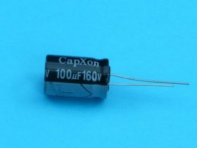 100uF/160V 100SZT 13x20 105° CAP ELKO