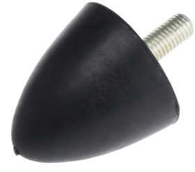 Podstawka antywibracyjna M10 średnica 50mm wysokość całkowita 50mm Odbojnik