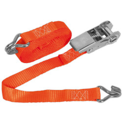 Sealey TD0845J Ratchet Tie Down 25mm x 4.5mtr Polyester Webbing 800kg Load Test