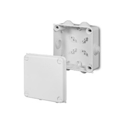 Puszka natynkowa PK-4 hermetyczna IP55 135x135x65 biała 0233-00 EP-Lux Elektro-Plast