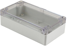 PC enclosure, (L x W x H) 160 x 90 x 45 mm, gray (RAL 7046), IP68, 1554JL2GYCL