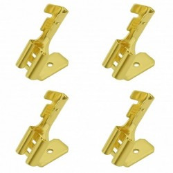 4x Konektor żeński 6.3mm rozdzielacz samochodowy wsuwka złota GDJ6212-6.3B