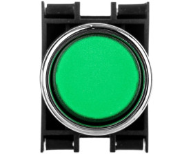 Przycisk sterowniczy kryty, niestabilny, 1NO+1NC, zielony T0-B102DY