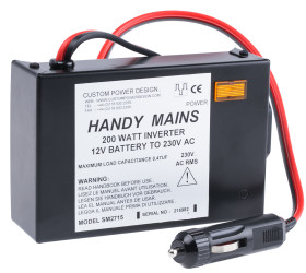 Przetwornica napięcia 11 → 15V dc / 230V ac moc wyjściowa 200W Custom Power Design