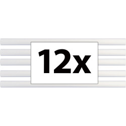 Toolcraft 1553626 TC-7200X12T Hot Melt Glue Sticks 7mm 100mm 12pcs