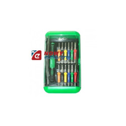 Zestaw wkrętaków prec. AKS6312 torx T2,T3,T4,T5,T6,Y2,M2.6