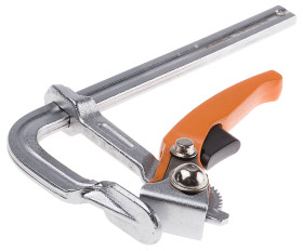 Dociskacz poziomy RS PRO otwarcie szczęk 160mm Zacisk dźwigni