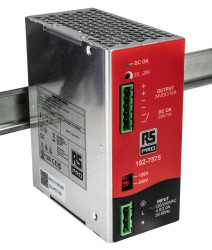 Zasilacz szyny DIN U wy 23 → 28V dc I wy 10A U we 90 → 132 V ac / 187 → 264 V ac / 270 →